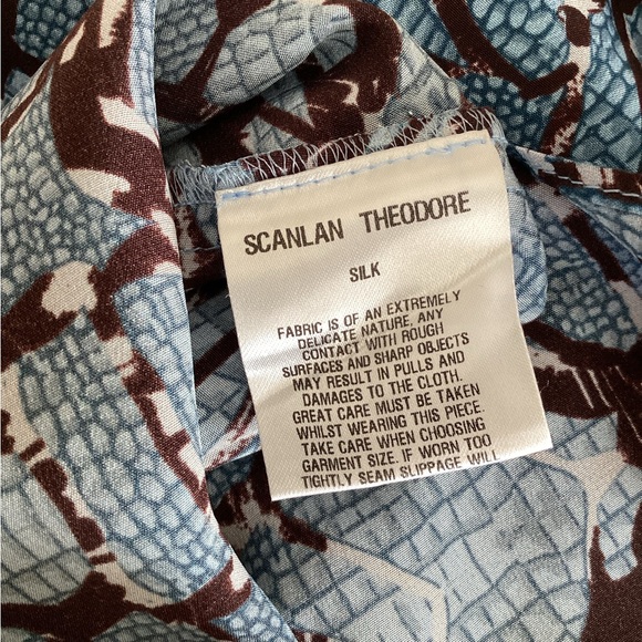 Scanlan Theodore Print Sleeveless Dress. - Picture 7 of 8